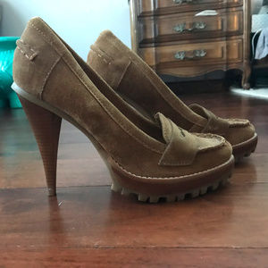 KORS Michael Kors 'Honor' Pump Camel Sport Suede